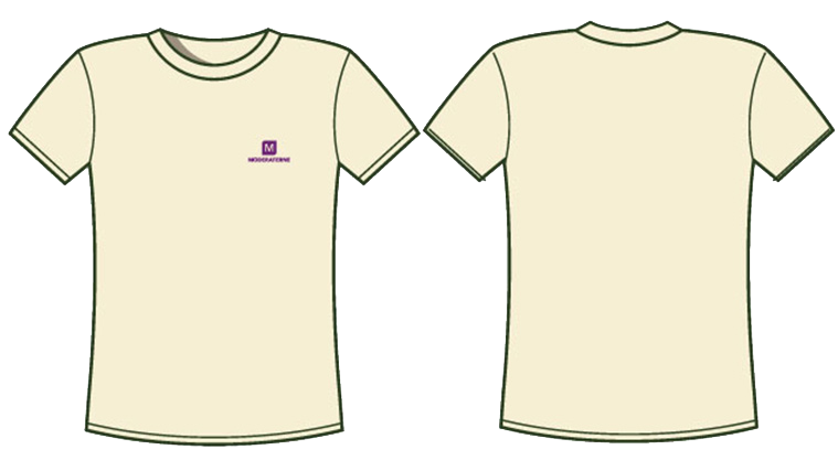 Creme kampagne t-shirts