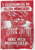 Plakat af kunstner Frida Vyff Bruun