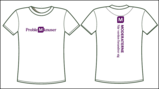 Hvide kampagne t-shirts